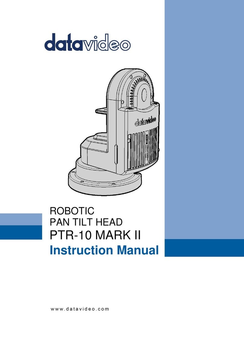 Data Video PTR-10MKII instruction manual