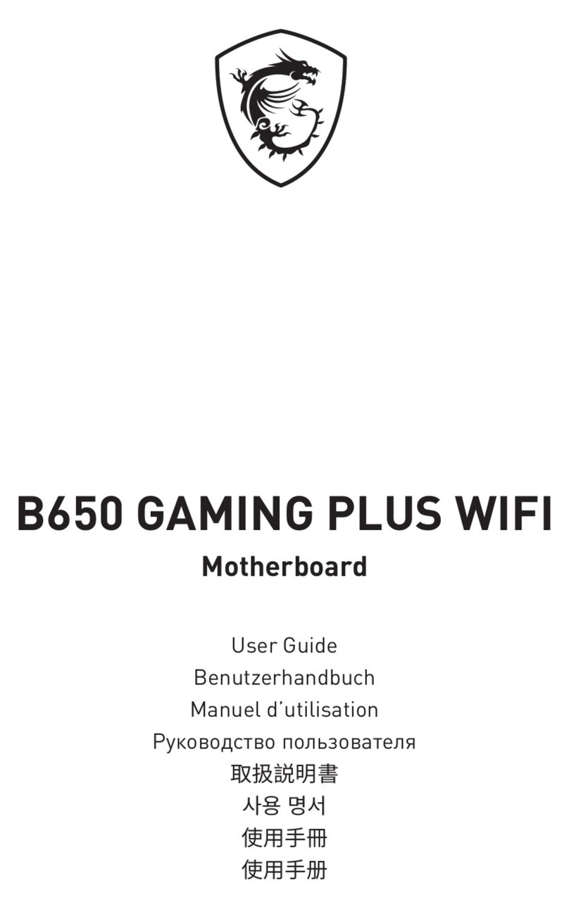 MSI B650 GAMING PLUS WIFI user guide