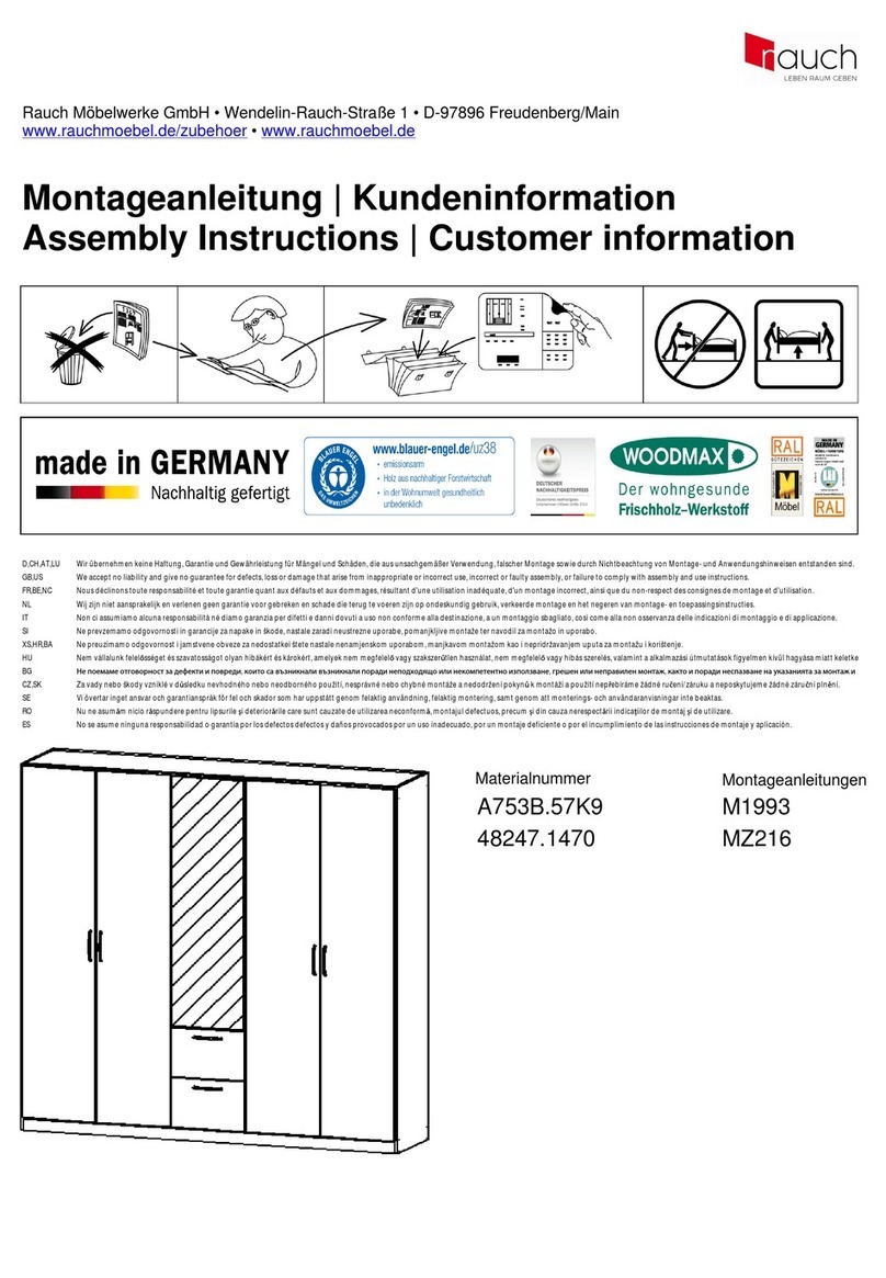 Rauch M1993 User manual