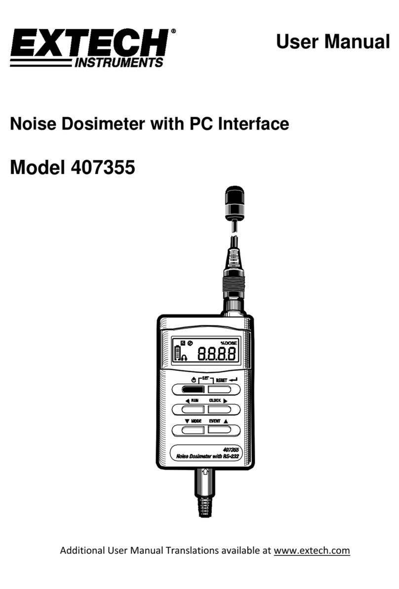 Extech Instruments 407355-NIST User manual
