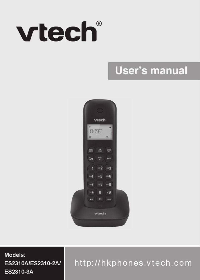 V-tech ES2310-2A User manual