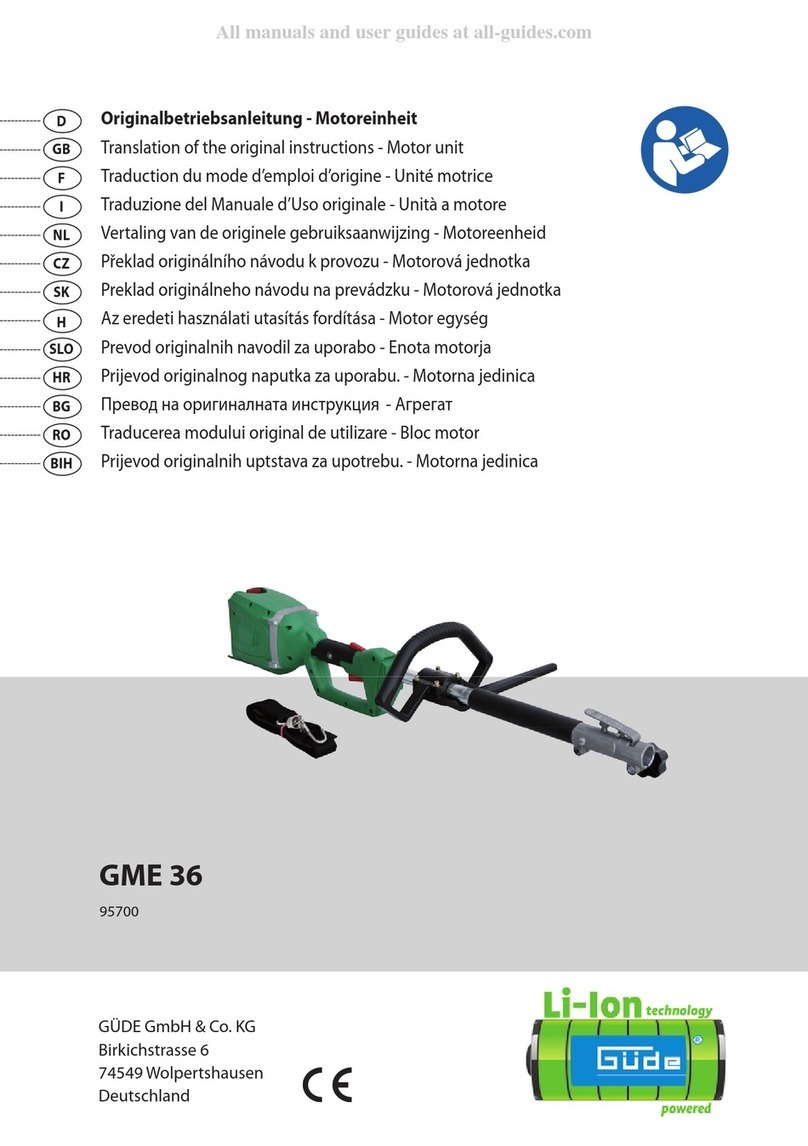 AEG GME 36 User manual