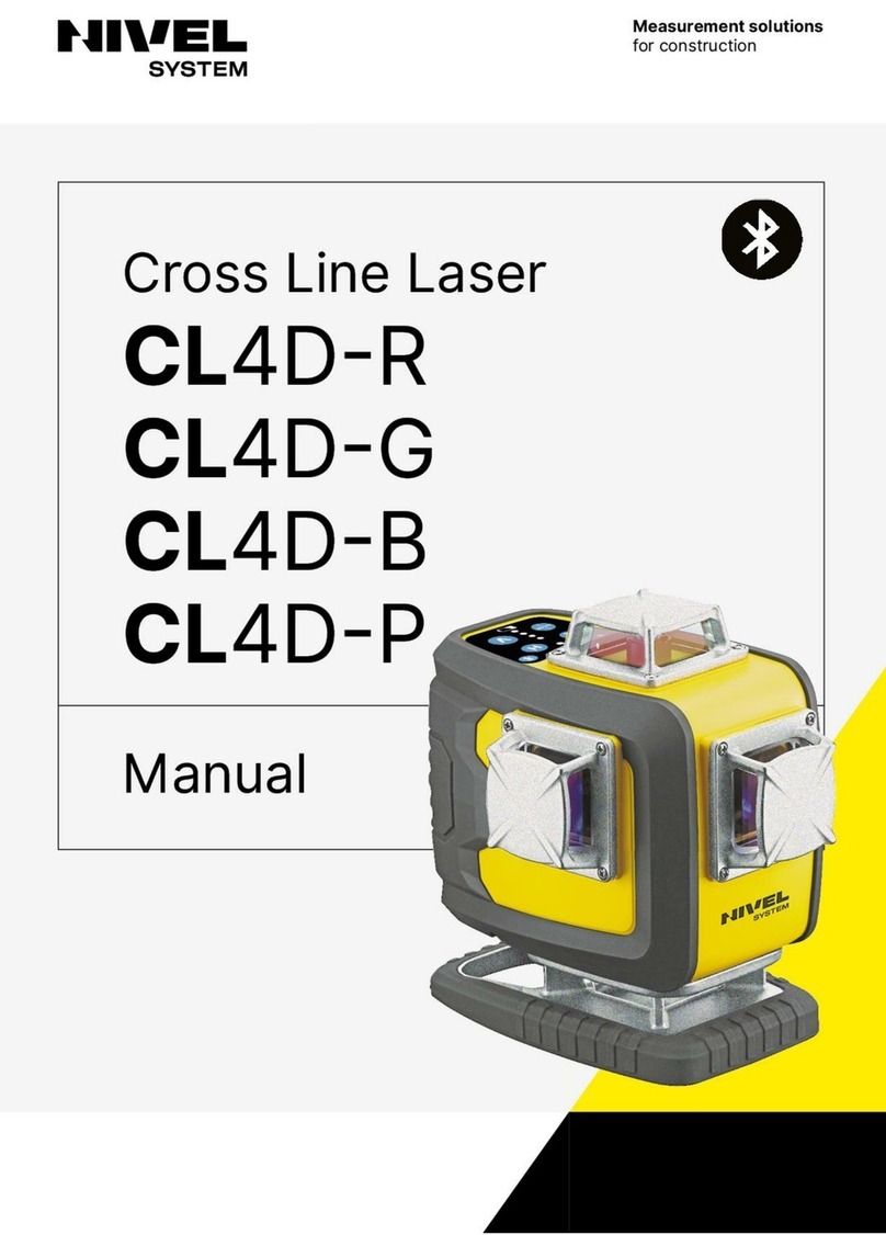 Nivel System CL4D-R User manual