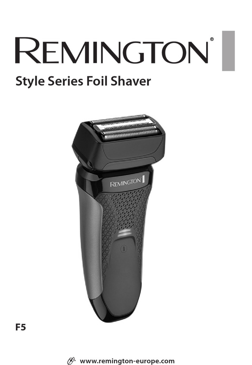 Remington Style Series User manual