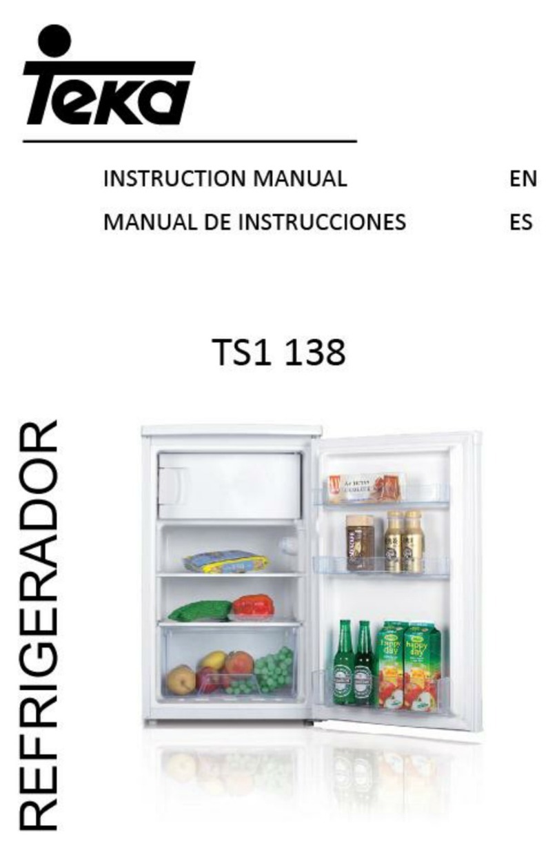 Teka TS1 138 instruction manual
