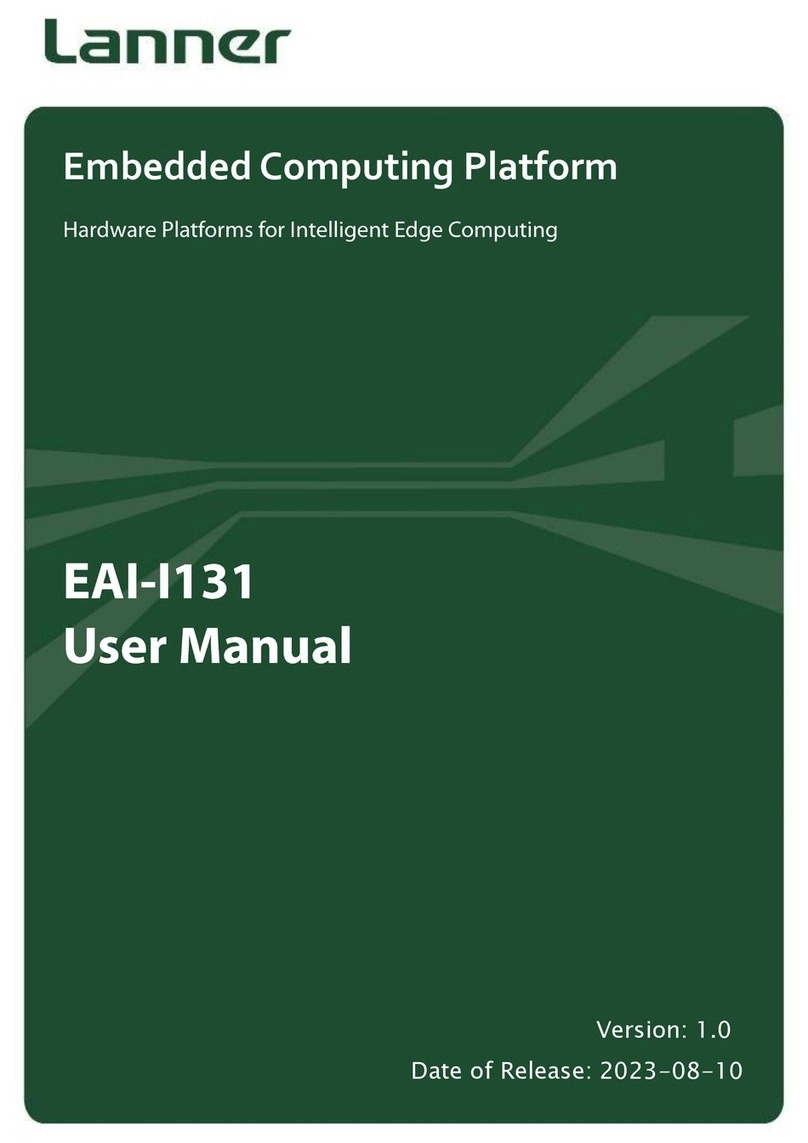 Lanner EAI-I131 User manual