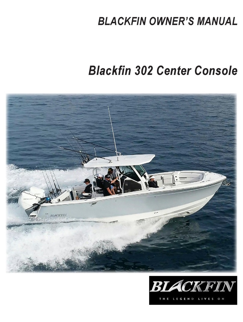 Blackfin 302 Center Console owner's manual