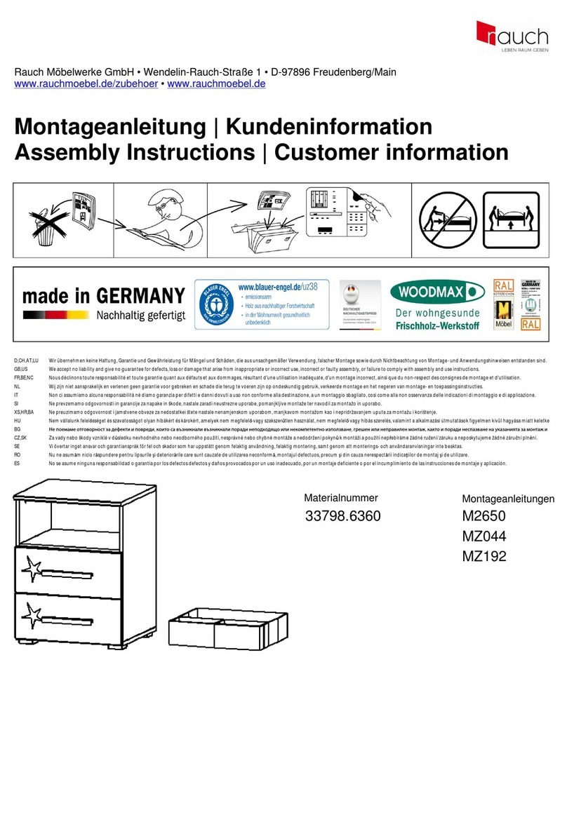 Rauch Koluna M2650 Assembly instructions
