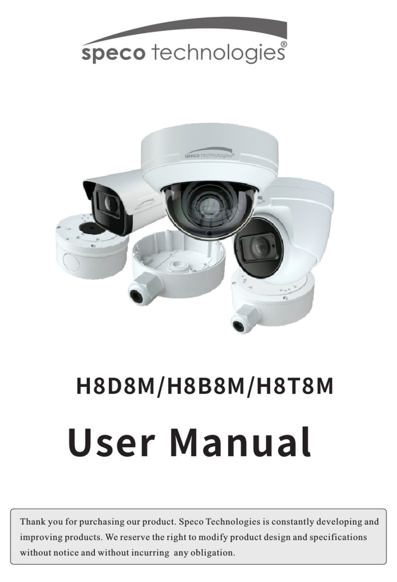 Speco H8D8M User manual Speco H8D8M User manual