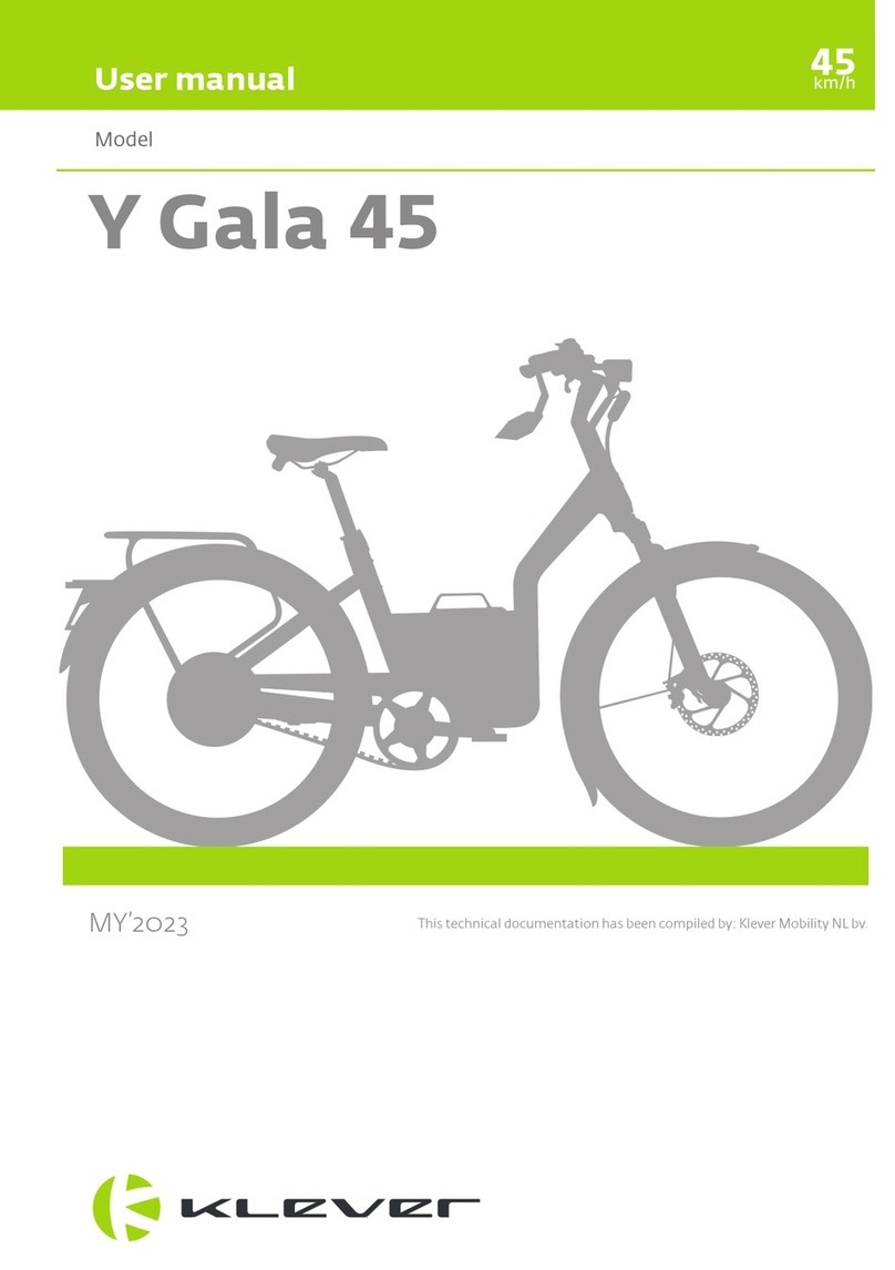 Klever Y Gala 45 user manual