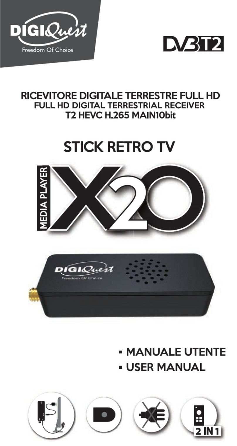 DiGiQuest DVB-T2 user manual