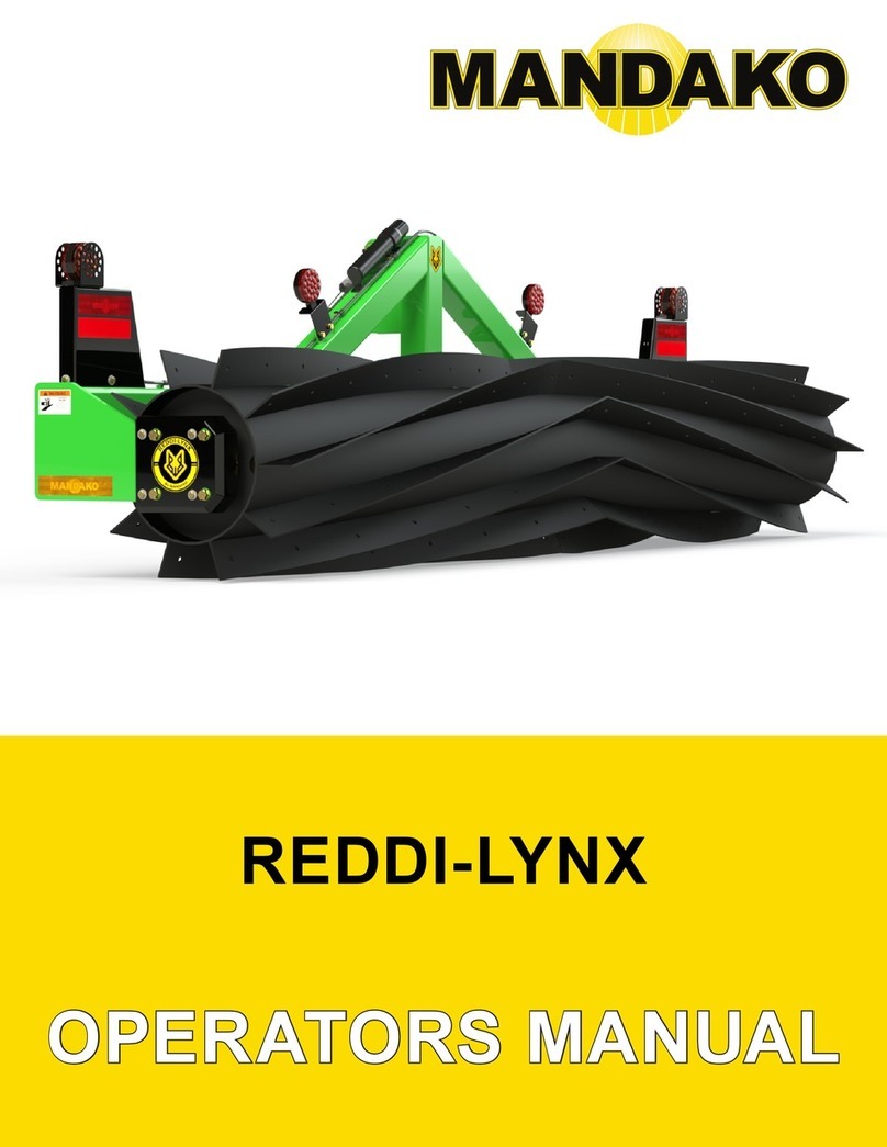 MANDAKO REDDI-LYNX Operator's manual