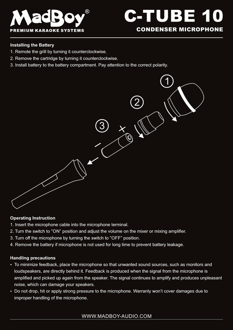 MadBoy C-TUBE 10 manual
