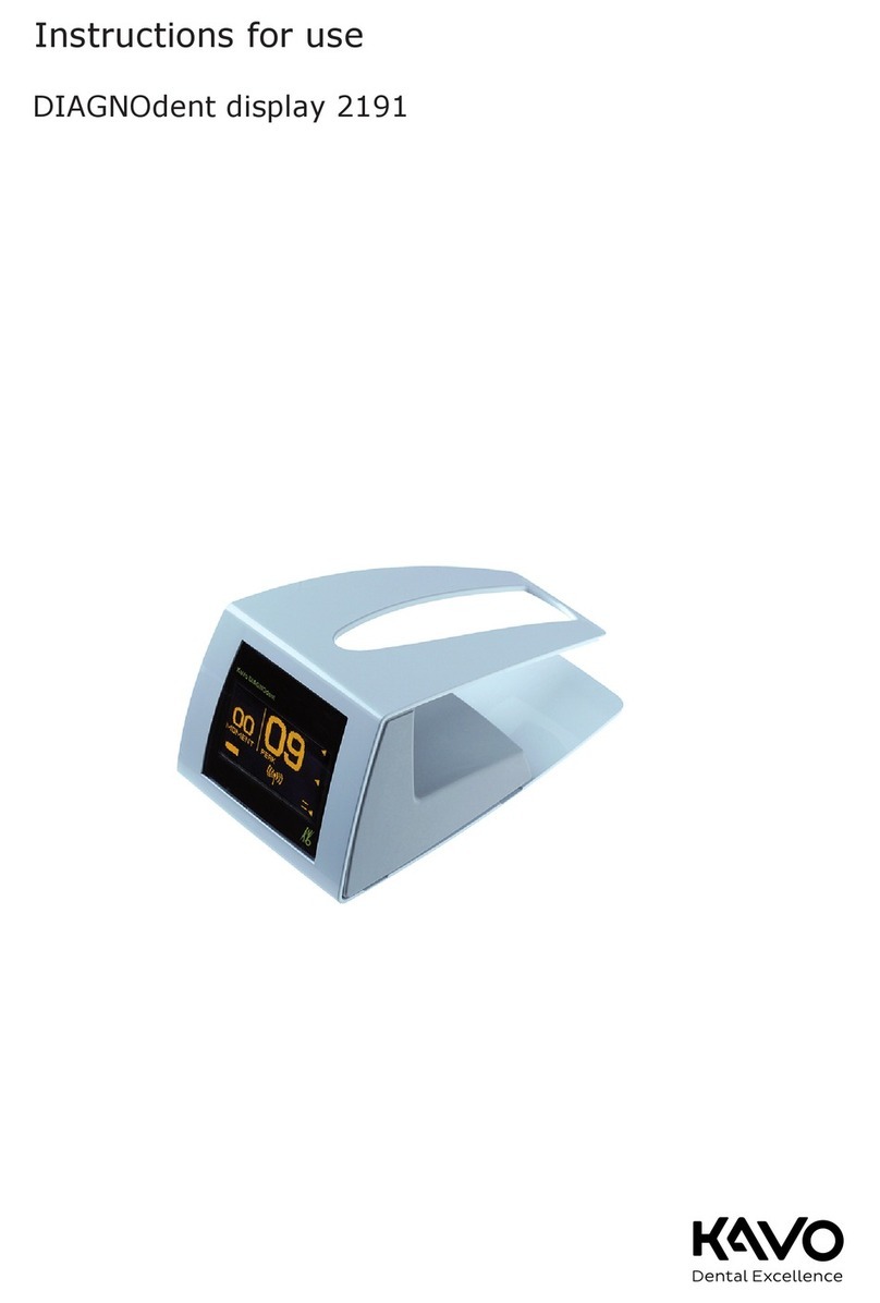 KaVo DIAGNOdent 2191 Instructions for use