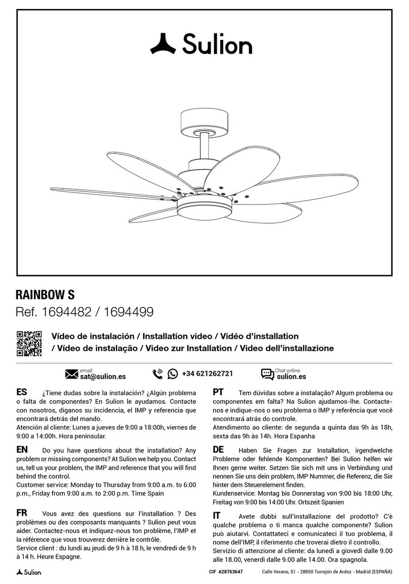 Sulion 1694499 User manual