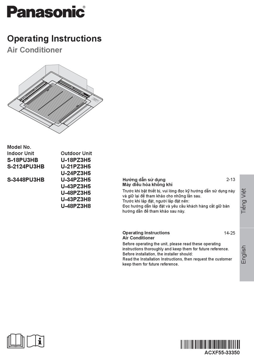 Panasonic S-18PU3HB User manual Panasonic S-18PU3HB User manual