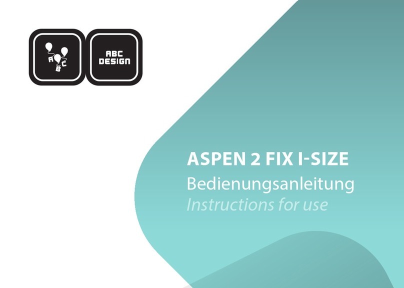 ABC Design ASPEN 2 FIX I-SIZE Instructions for use