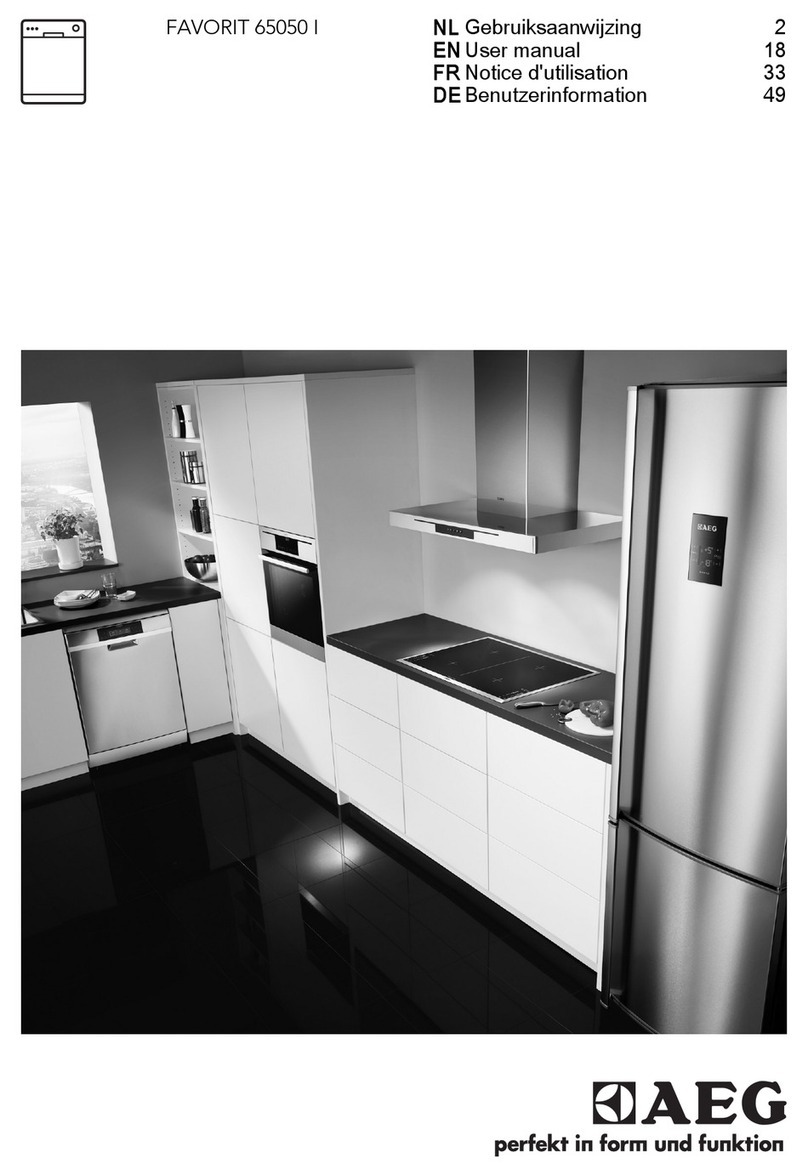 AEG FAVORIT 65050 i User manual AEG FAVORIT 65050 i User manual