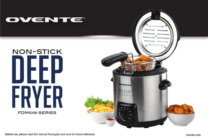 Ovente FDM1091 Series quick start guide