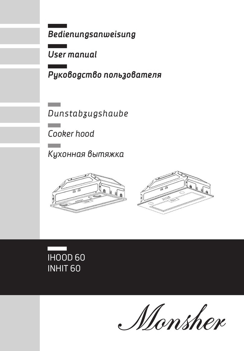 Monsher IHOOD 60 user manual