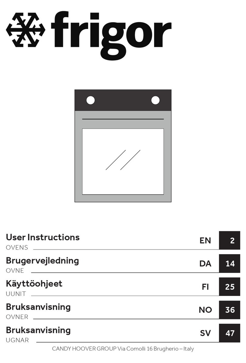 Frigor OVL65S1 User instructions