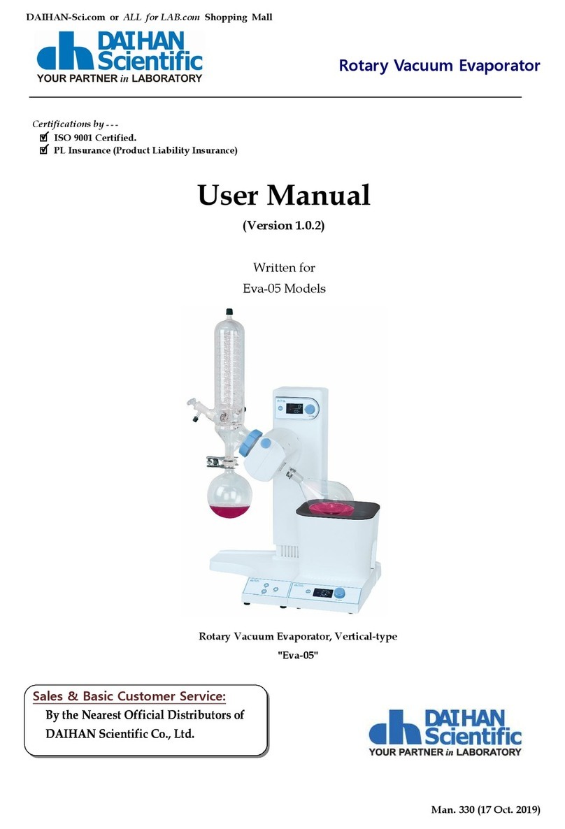 Daihan Scientific Eva-05 user manual