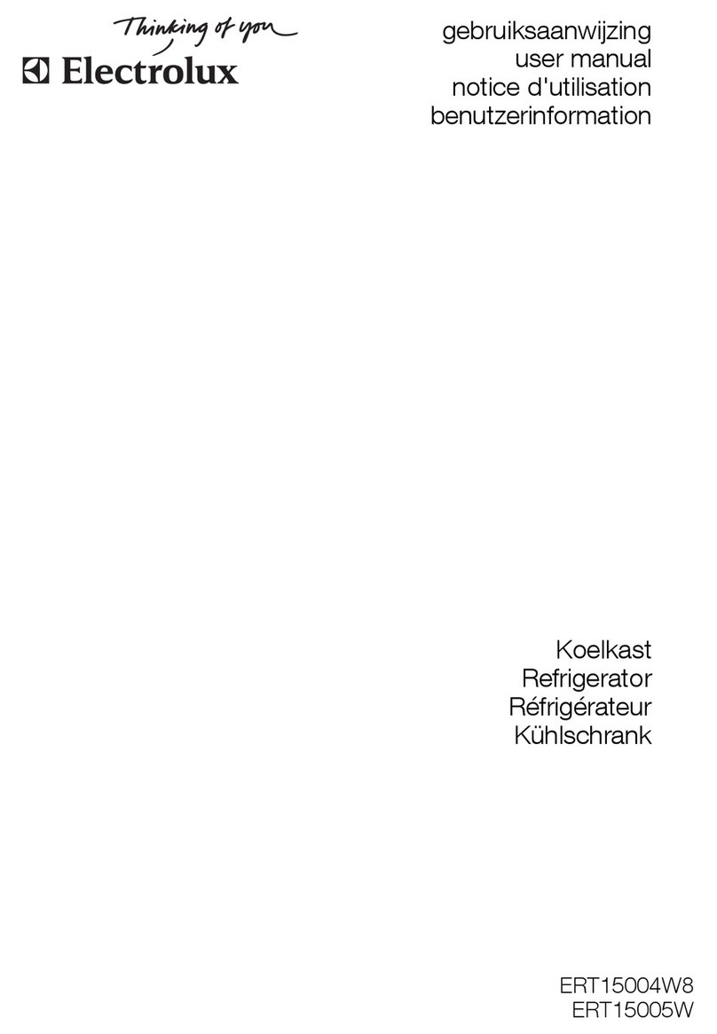 Electrolux ERT15004W8 User manual