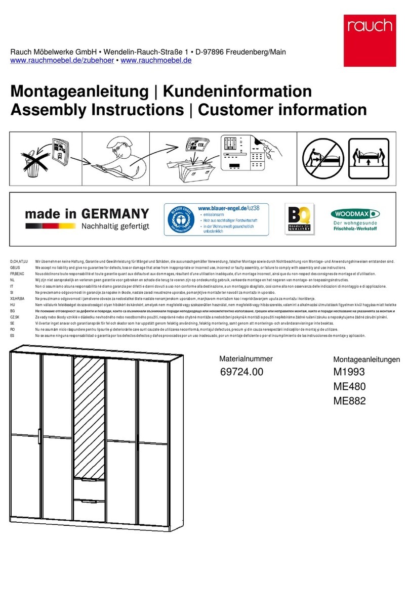 Rauch M1993 User manual
