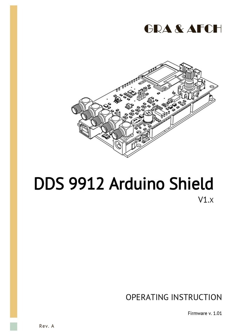 GRA & AFCH DDS 9912 User manual