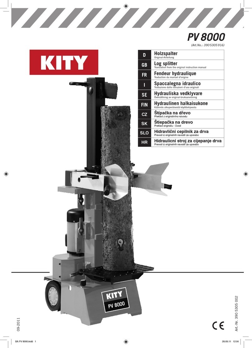 Kity PV 8000 Translation from the original instruction manual