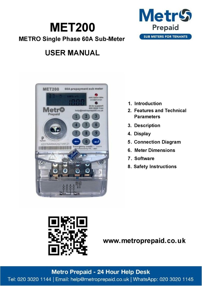 Metro DataVac MET200 user manual Metro DataVac MET200 user manual