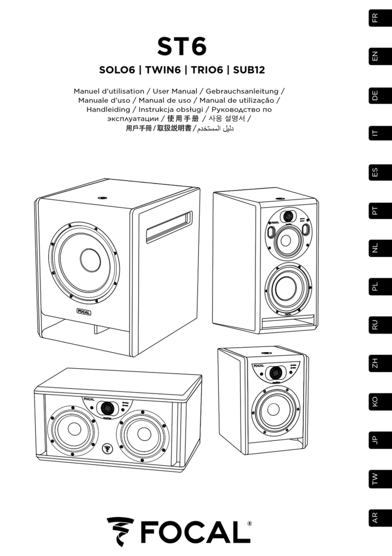 Focal ST6 User manual
