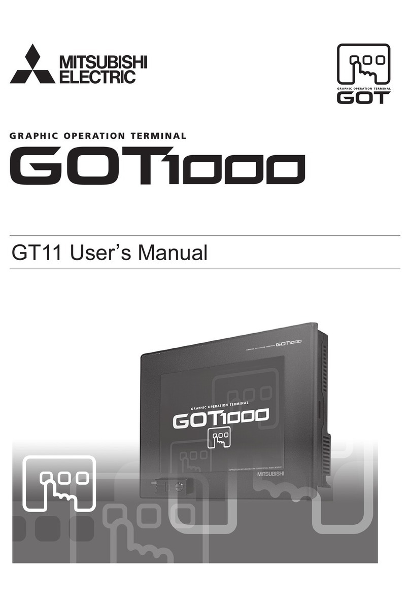 Mitsubishi Electric GT11 User manual