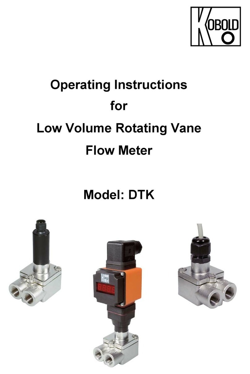 Kobold DTK operating instructions
