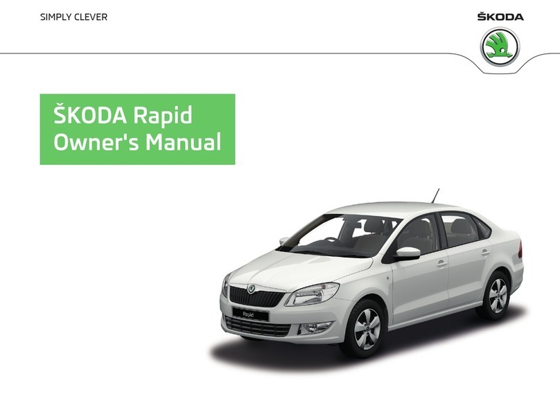 Skoda 2013 Rapid owner's manual