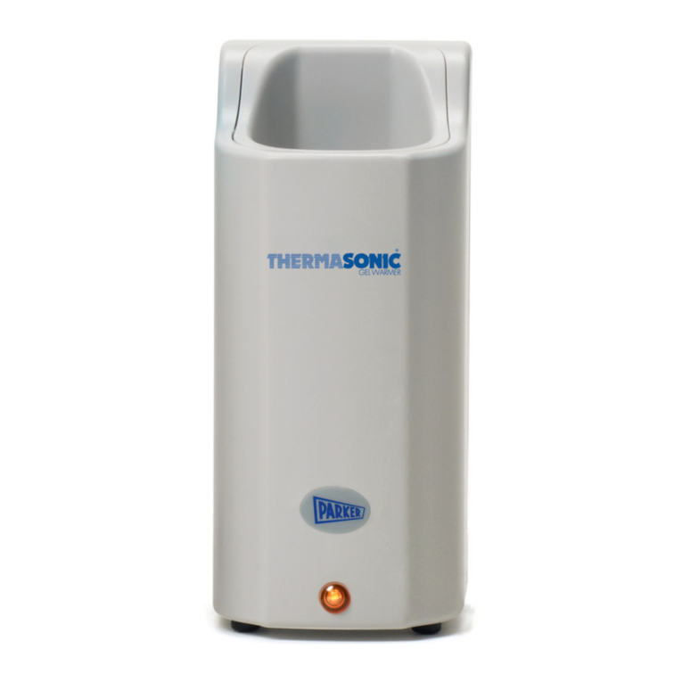 Parker Laboratories Thermasonic Gel Warmer user manual