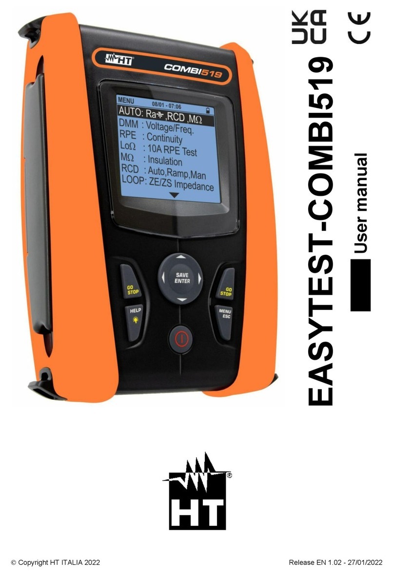 HT EASYTEST User manual