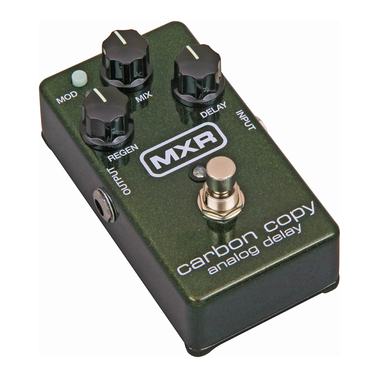 mxr M169 Carbon Copy User manual