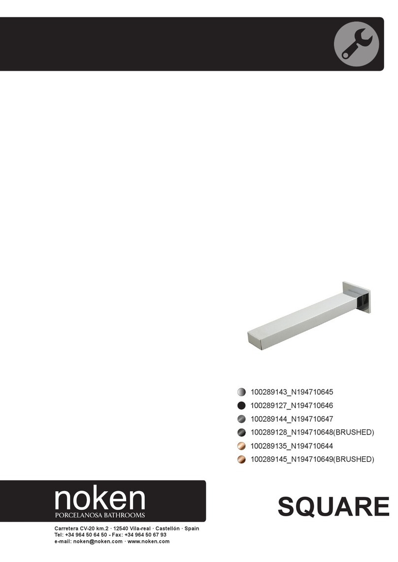 noken SQUARE 100289143-N194710645 User manual