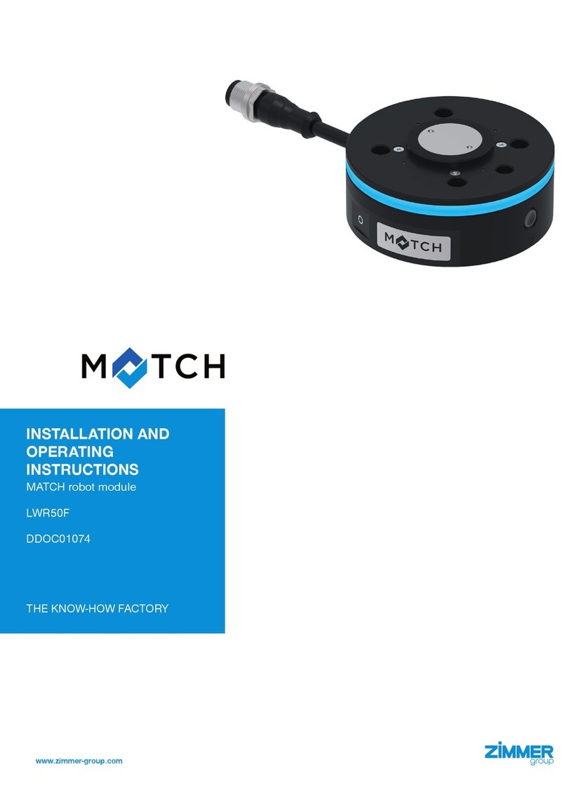 Zimmer MATCH LWR50F User manual