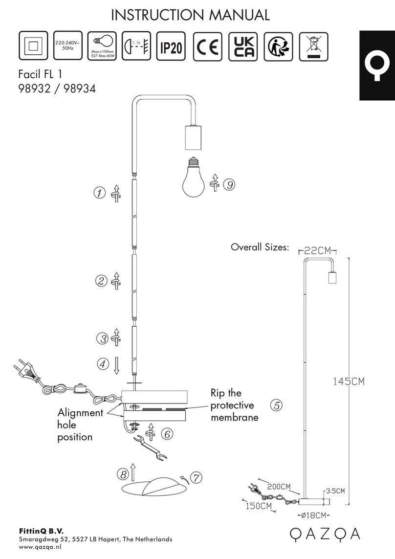 Qazqa Facil FL User manual