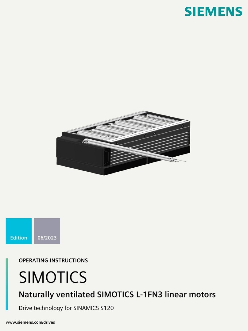Siemens SIMOTICS L-1FN3 operating instructions