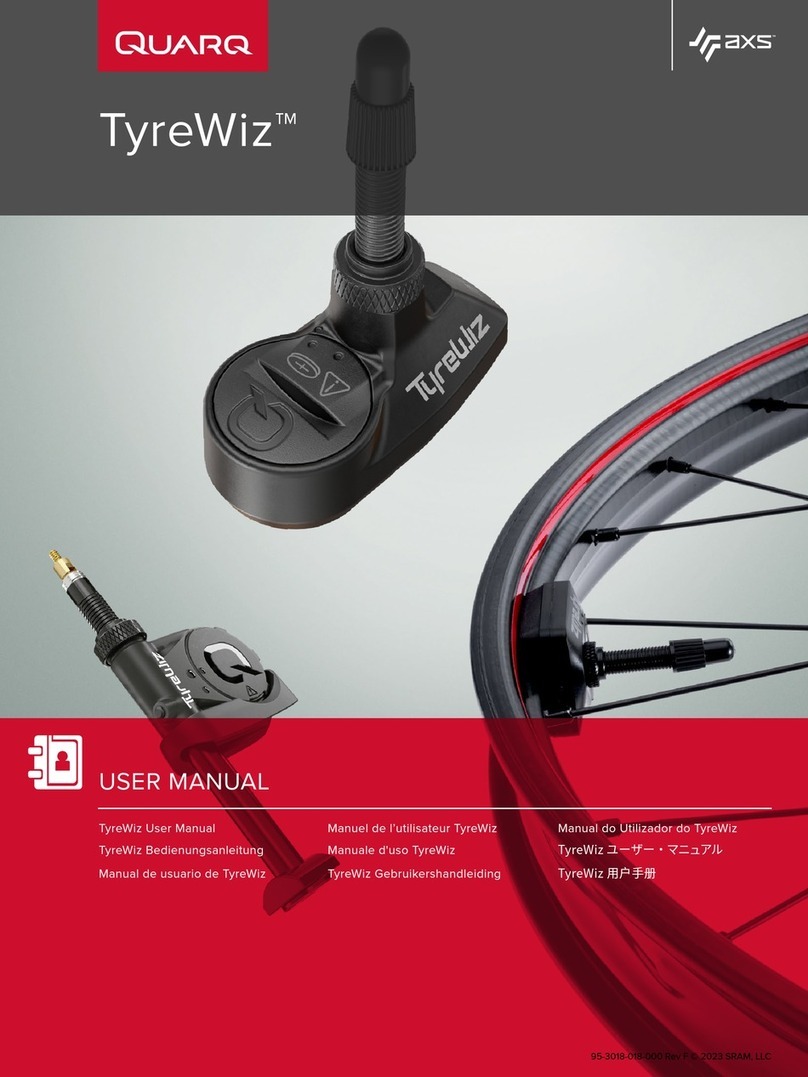 Quarq AXS TyreWiz user manual