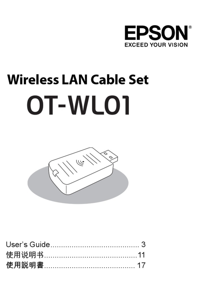 Epson OT-WL01 user guide