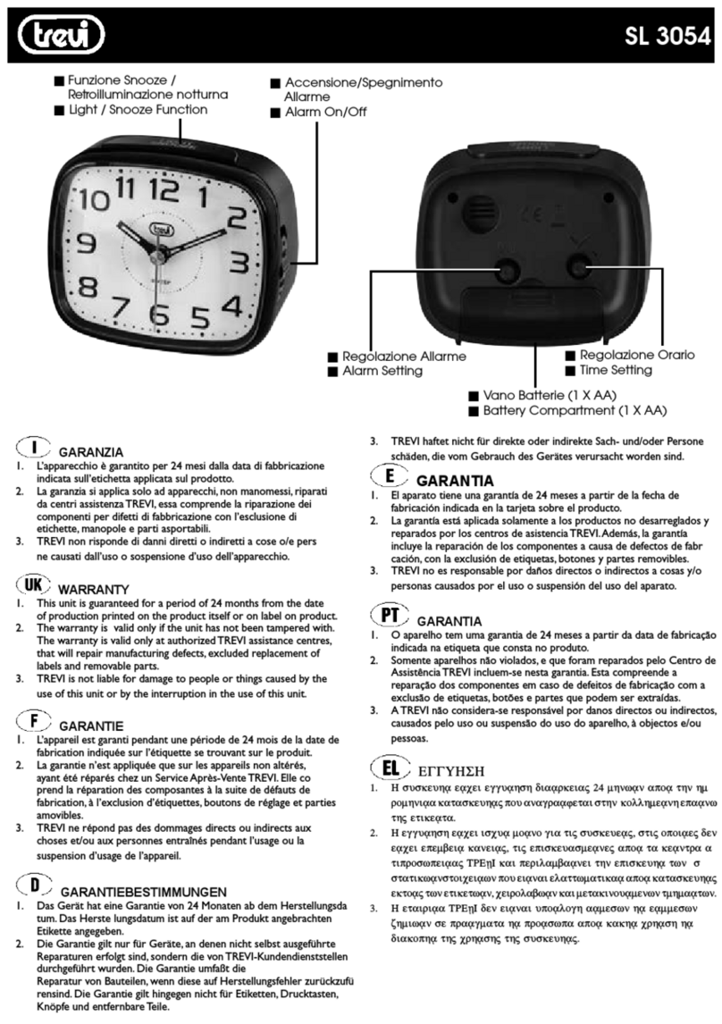 Trevi SL 3054 manual