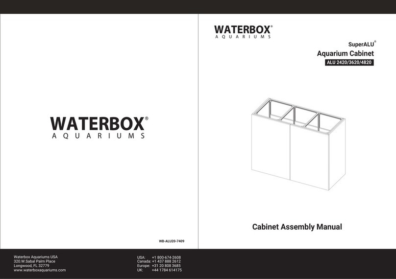 Waterbox ALU 2420 Assembly manual