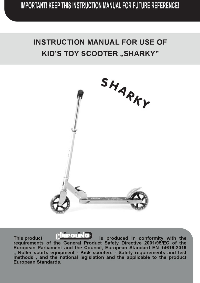 Chipolino SHARKY User manual