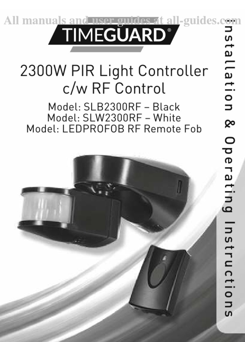 Timeguard SLB2300RF Installation & operating instructions