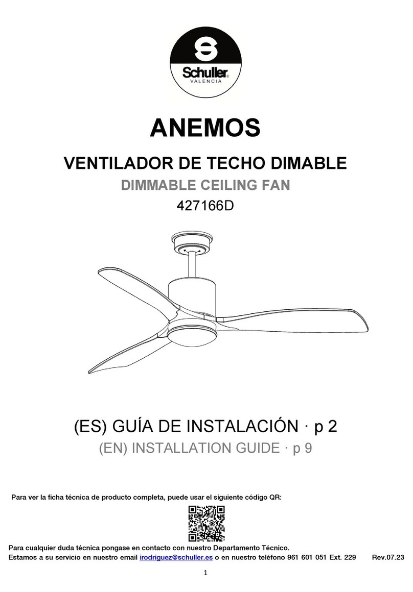 Schuller ANEMOS User manual Schuller ANEMOS User manual