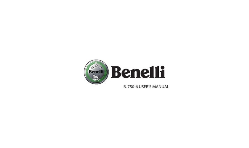 Benelli LEONCINO 800 User manual